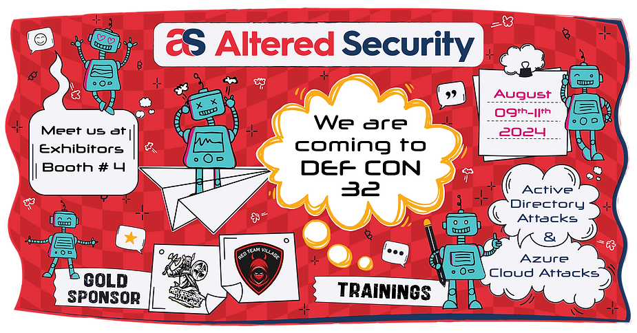 Join Altered Security @ DEF CON 32